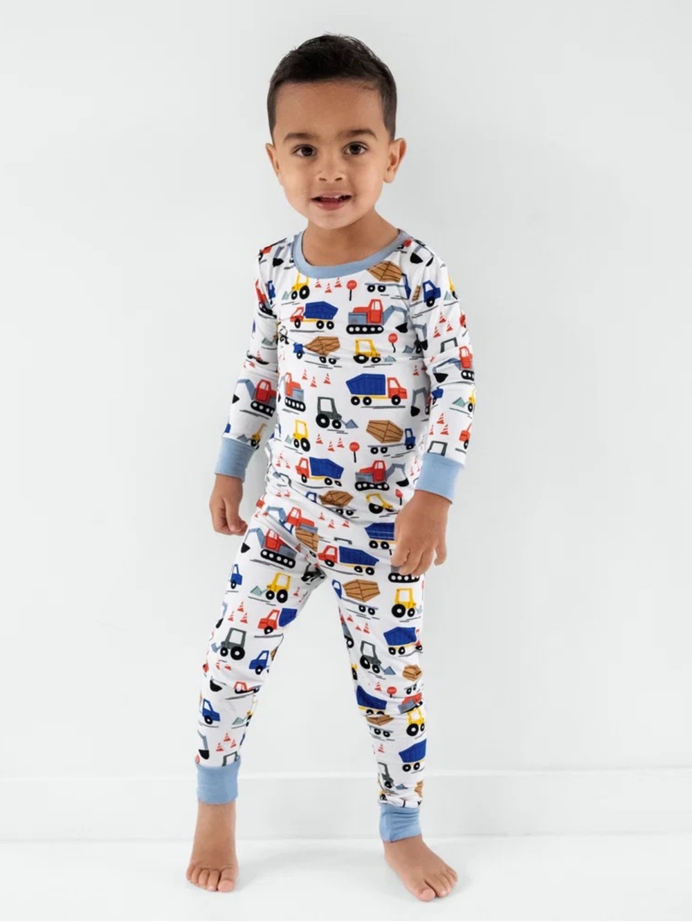 Little Sleepies Construction Two-Piece Pajama Set (3T)